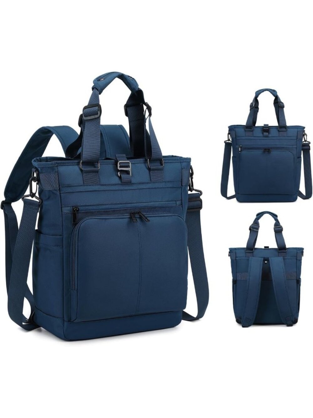 Convertible Tote & Backpack for 15.6" Laptop - Stylish, Versatile, Spacious